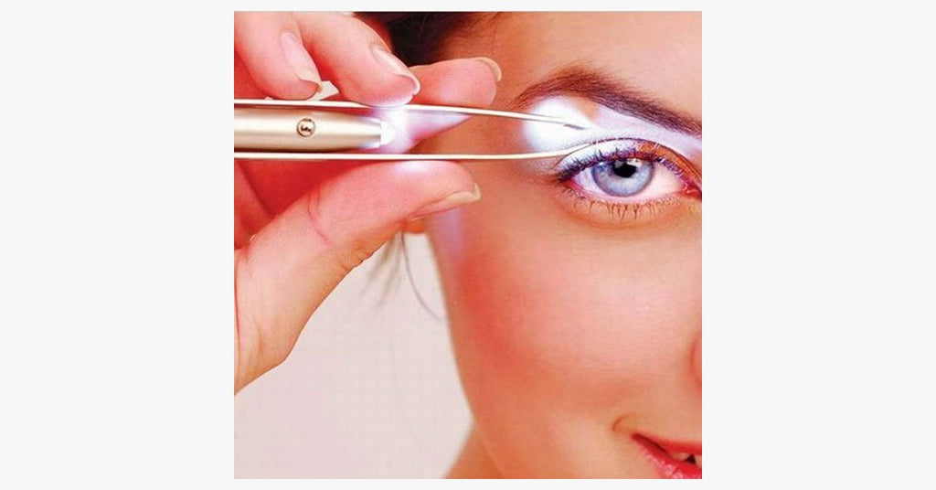 Avtoit | Tweezers for eyebrow hairs with LED light – Care made easier