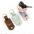 Avtoit | Leather keychain with family photo