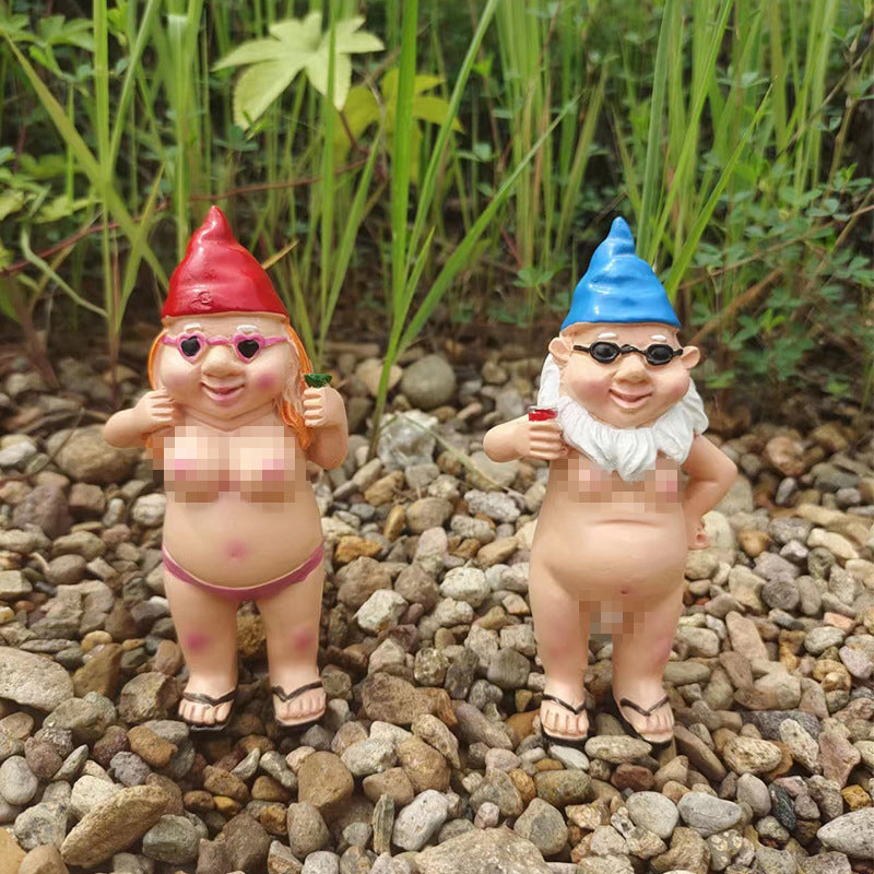Avtoit | Cheeky Garden Gnome Funny Statue