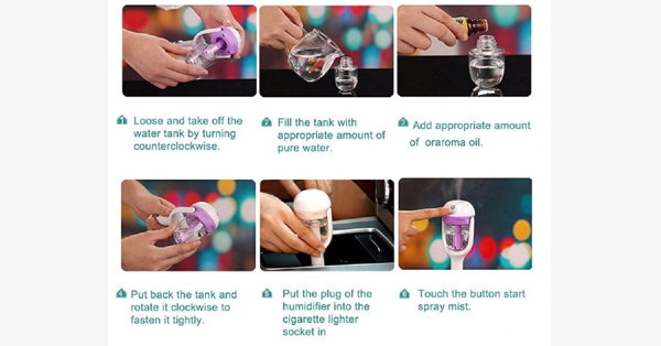 Avtoit | Car Humidifier and Aroma Diffuser – Let your car smell good!