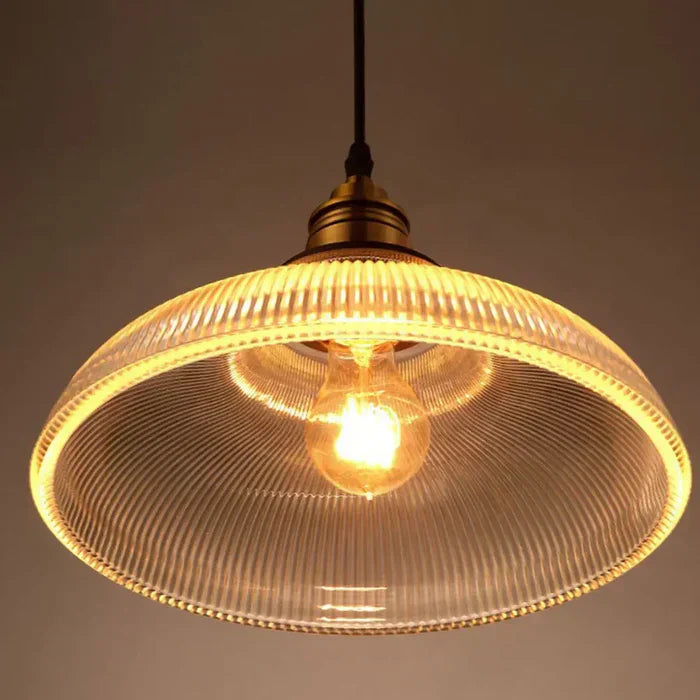 Avtoit | Glass Pendant Light | Adjustable Cable, Warm Light Effect & Ideal for Kitchen and Dining Spaces