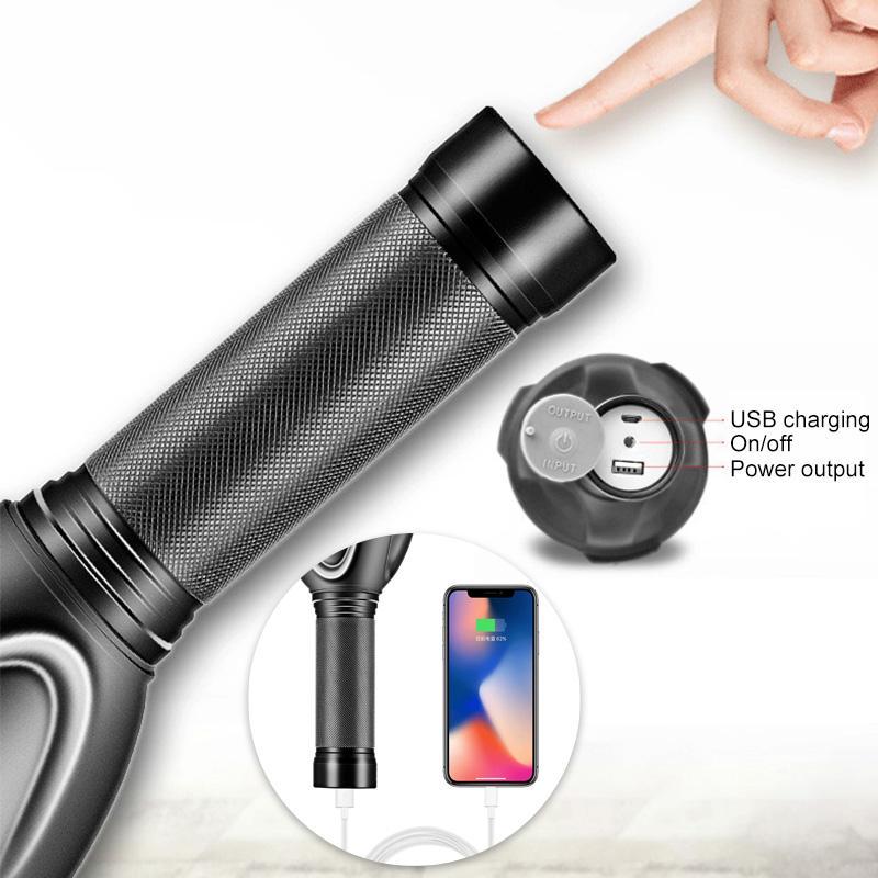 Avtoit | High-Power Waterproof LED Flashlight | 30,000–50,000 Lumens Rechargeable Torch