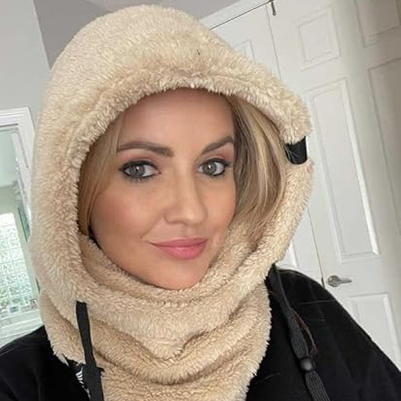 Avtoit | Ski mask with Sherpa hood