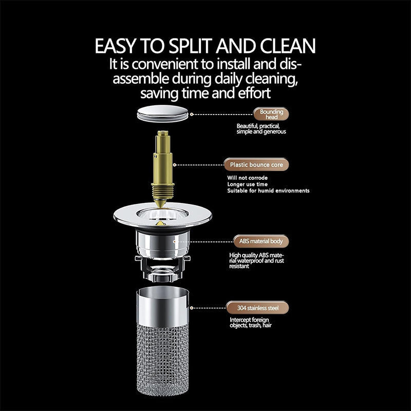 Avtoit | Sink drain strainer hair catcher