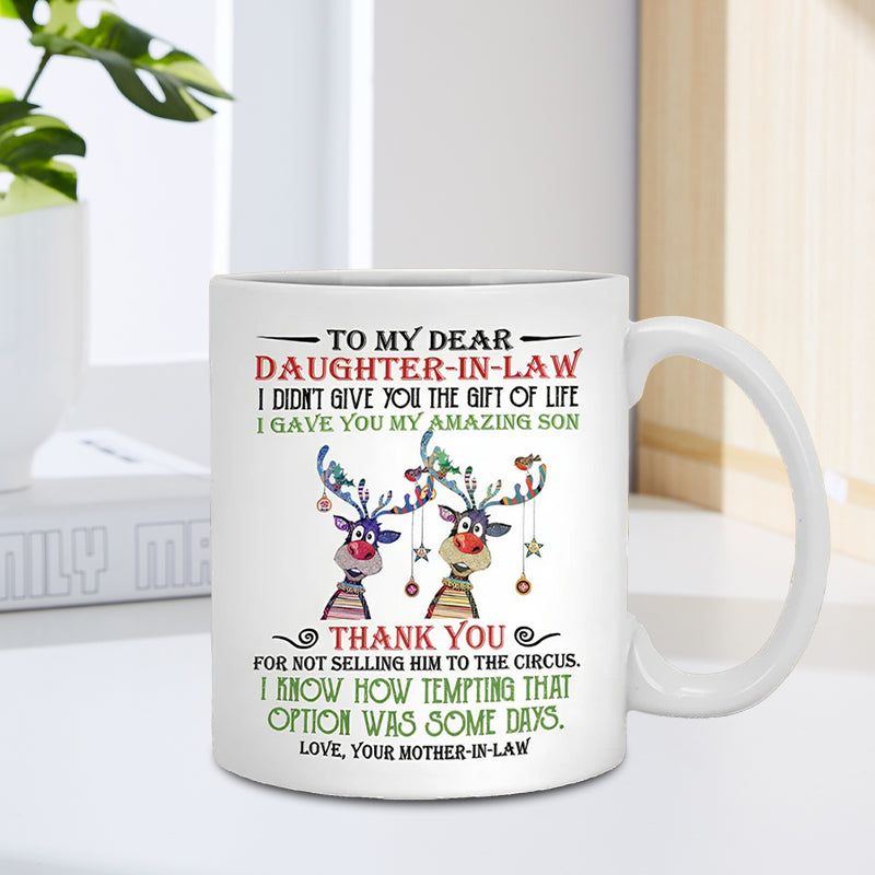 Avtoit | I have given you my amazing son - Best gift for daughter-in-law mugs