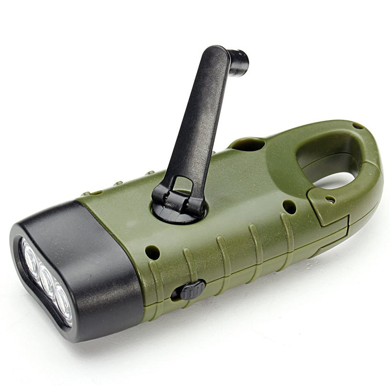 Avtoit | Handcrank Solar-powered Flashlight