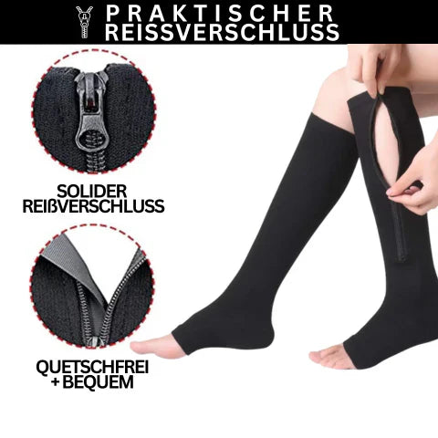 Avtoit | Comfortable compression stockings with zipper