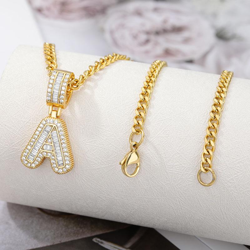 Avtoit | Stainless Steel Initial Necklace