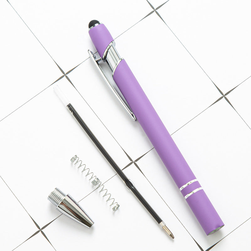 Avtoit | Metal Print Aluminum Ballpoint Pen, 8 Pieces