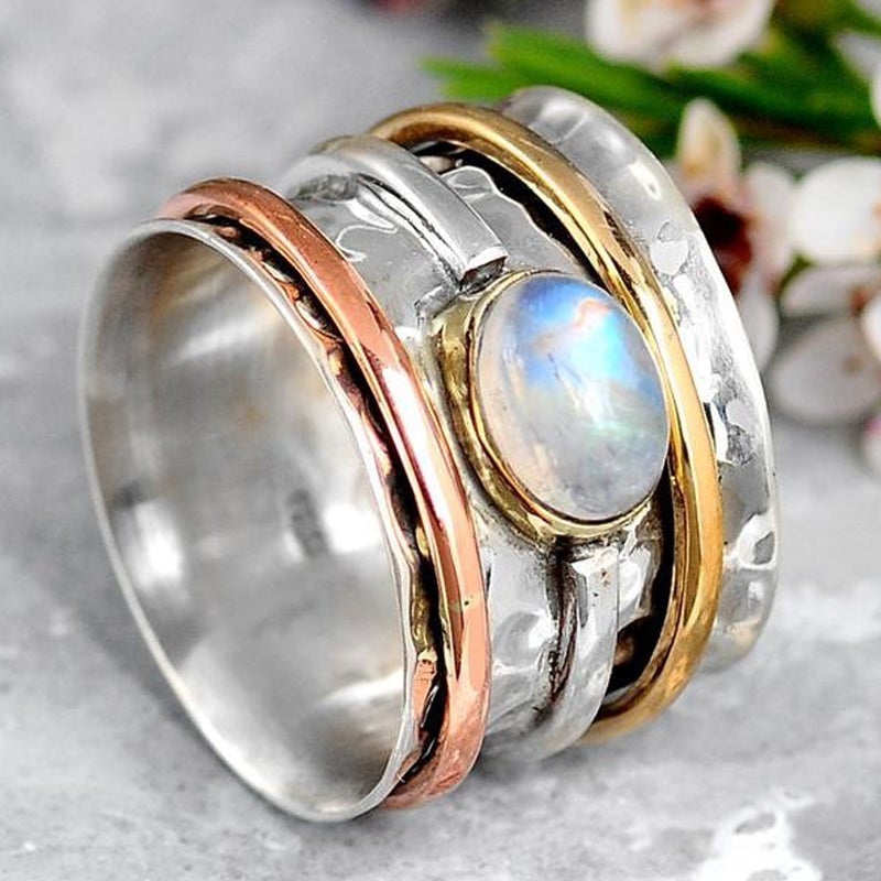 Avtoit | Moonstone Meditation Ring