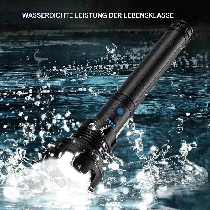 Avtoit | Tactical Flashlight – LED Flashlight with Zoom & Power Bank Function