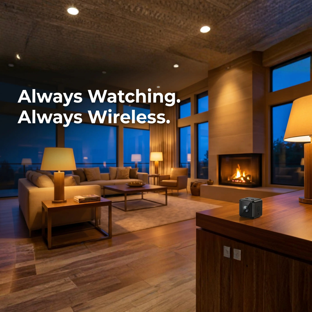 Avtoit | 1080P Wireless WiFi Security Camera | Weather-Resistant, App-Controlled & Ideal for Indoor and Outdoor Surveillance | Small Closed Circuit Camera