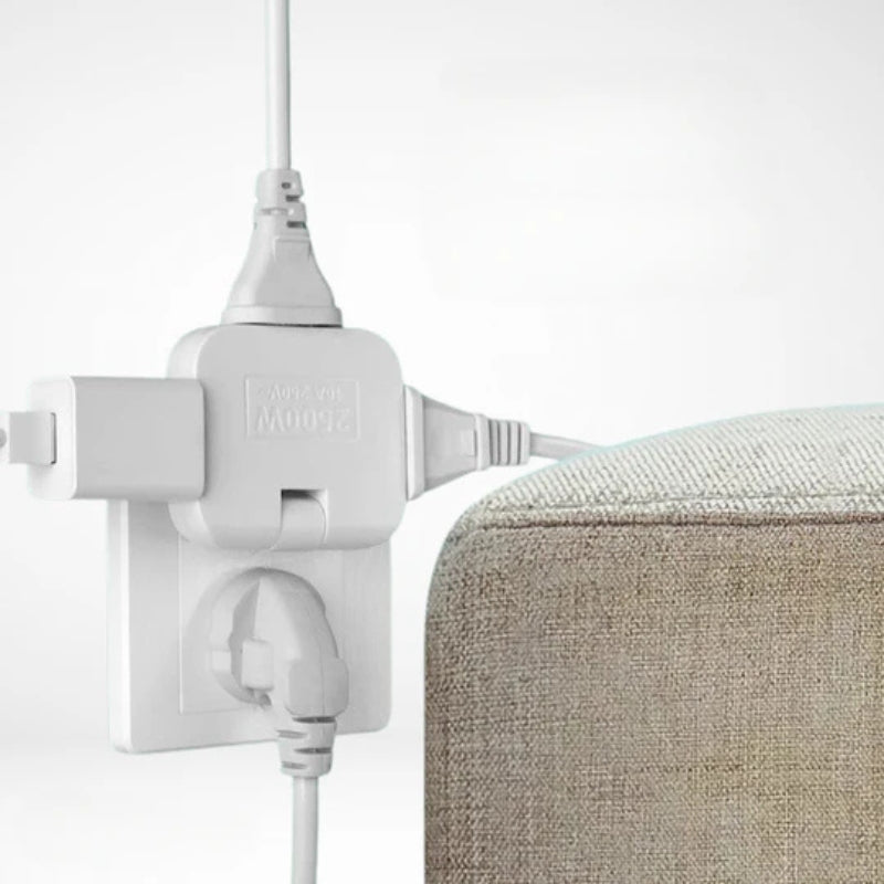 Avtoit | FlexiPlug – Ultrap thin 180° rotatable power strip with multiple sockets