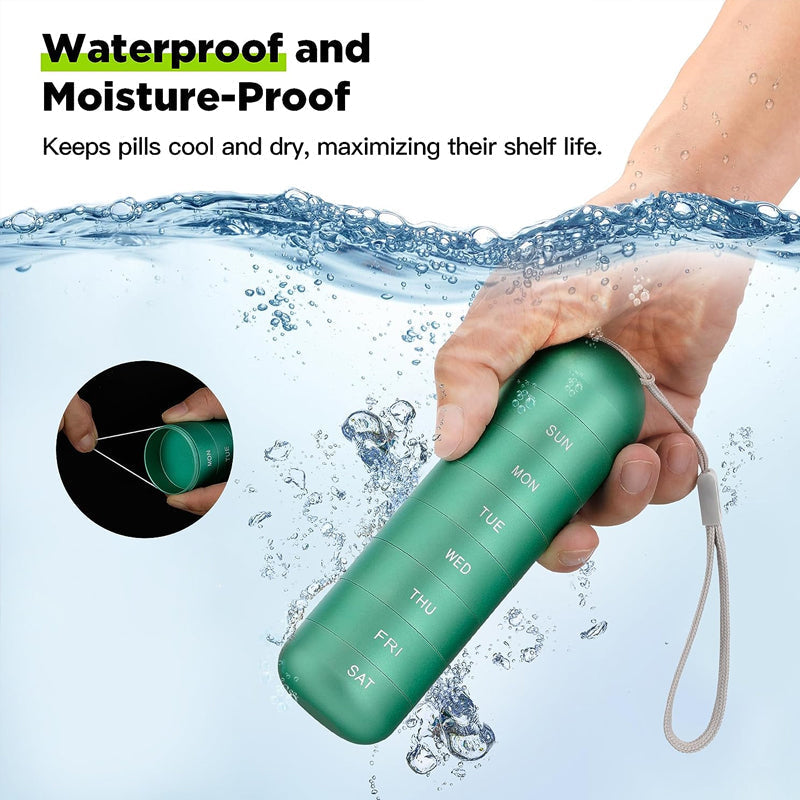 Avtoit | 7 Days Portable Pill Organizer for Travel