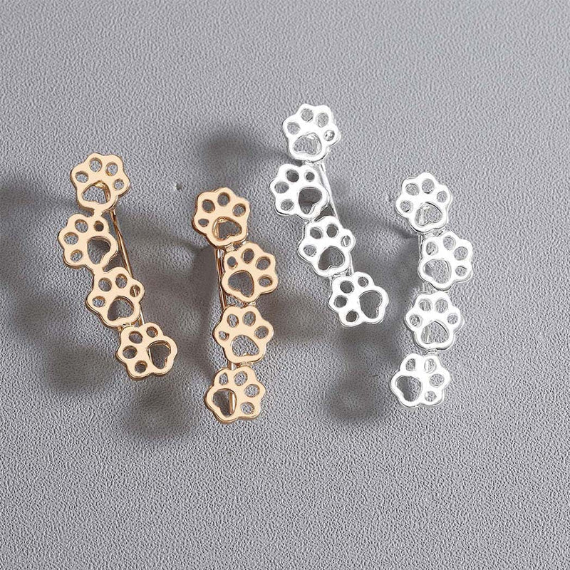 Avtoit | Paw prints on my heart earrings