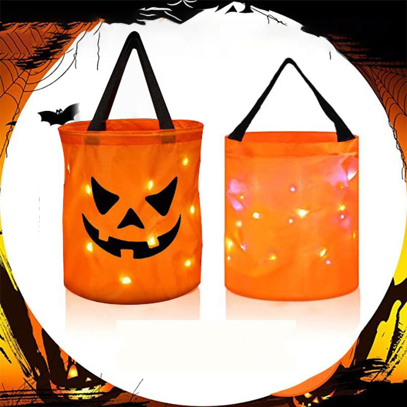 Avtoit | Personalized glowing pumpkin bag