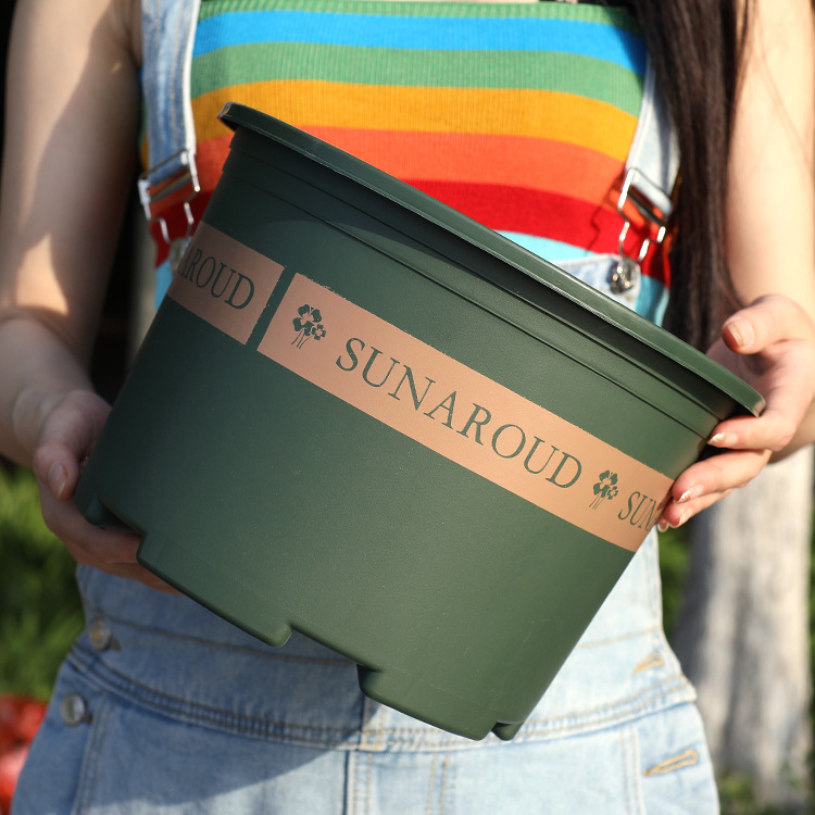Avtoit | Robust Plant Pot Made of Plastic – Weatherproof Flower Pot for Garden and Balcony