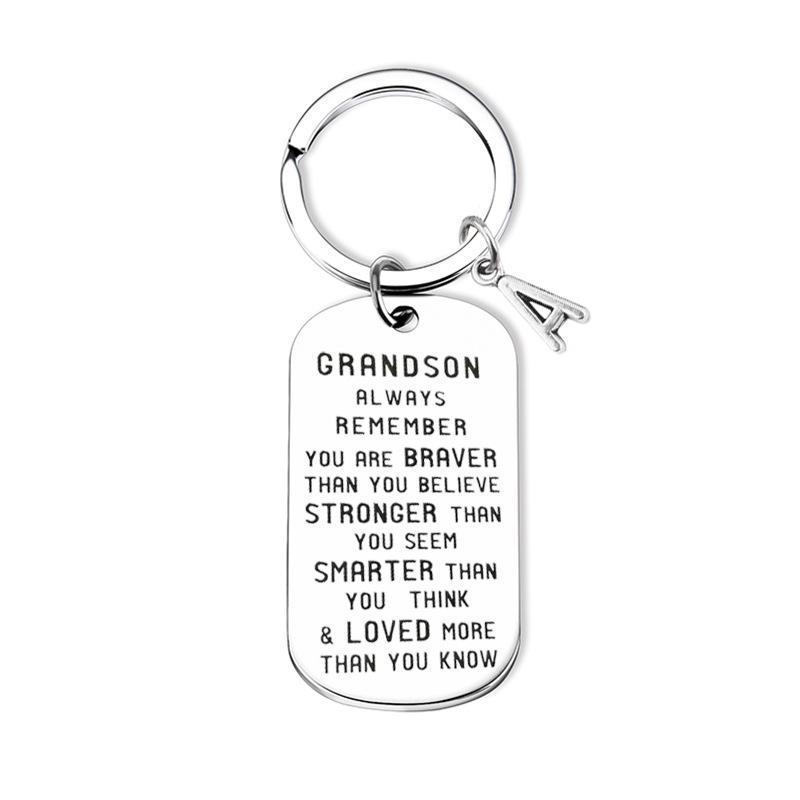 Avtoit | To my grandchild grandson granddaughter son daughter gift inscription keychain