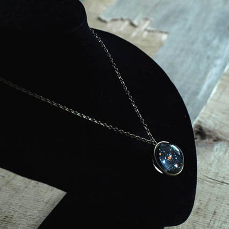 Avtoit | Double-Sided Glass Galaxy Necklace