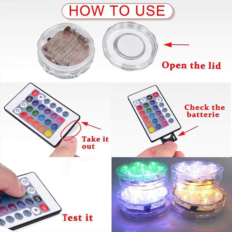 Avtoit | Remote control waterproof magnetic suction LED lamp