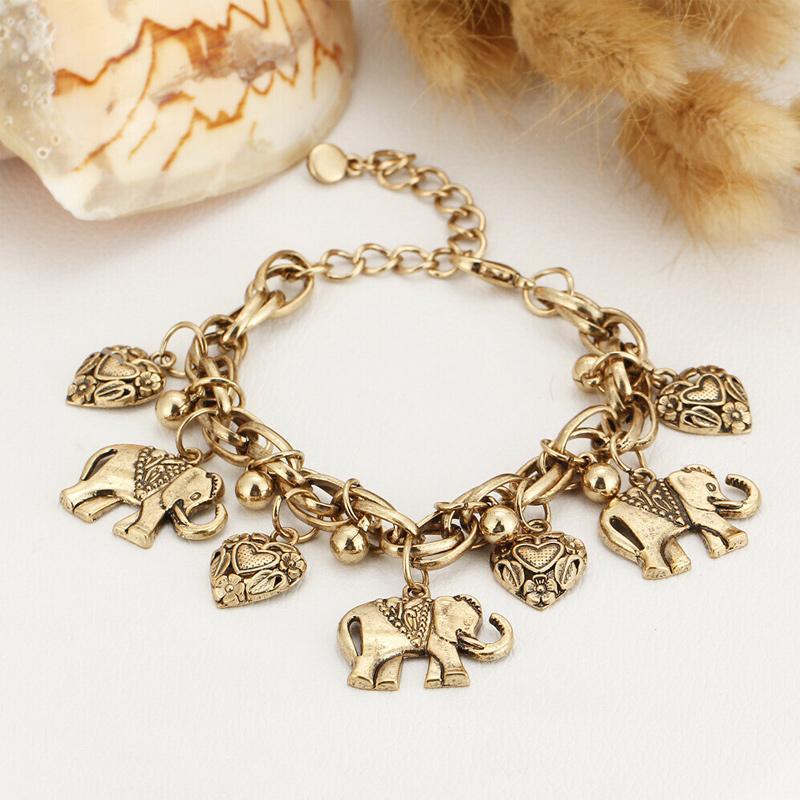 Avtoit | Handmade Vintage Elephant Anklet