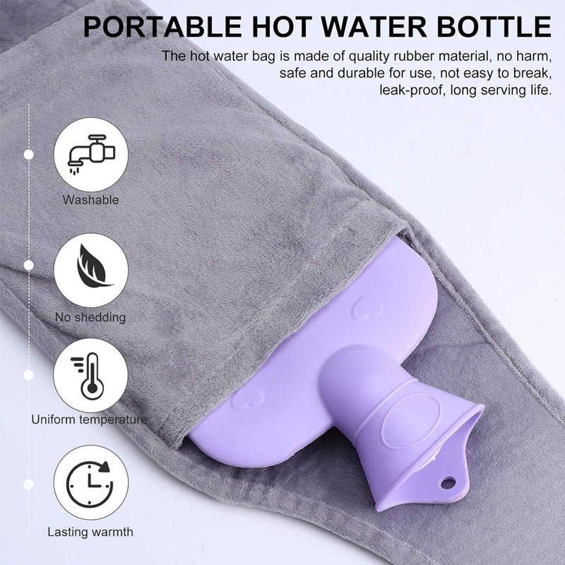 Avtoit | Plush Refillable Hot Water Bottle Belt