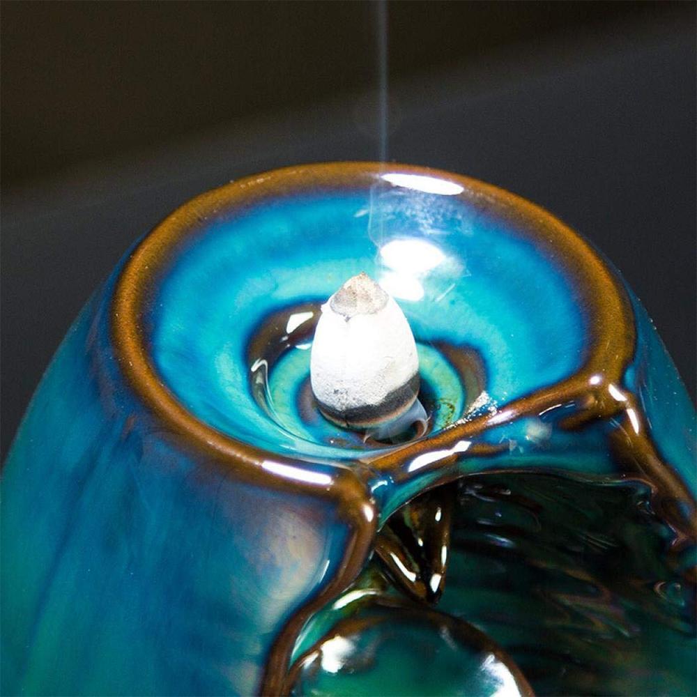 Avtoit | ZenFlow - Handcrafted incense holder with fascinating waterfall incense effect