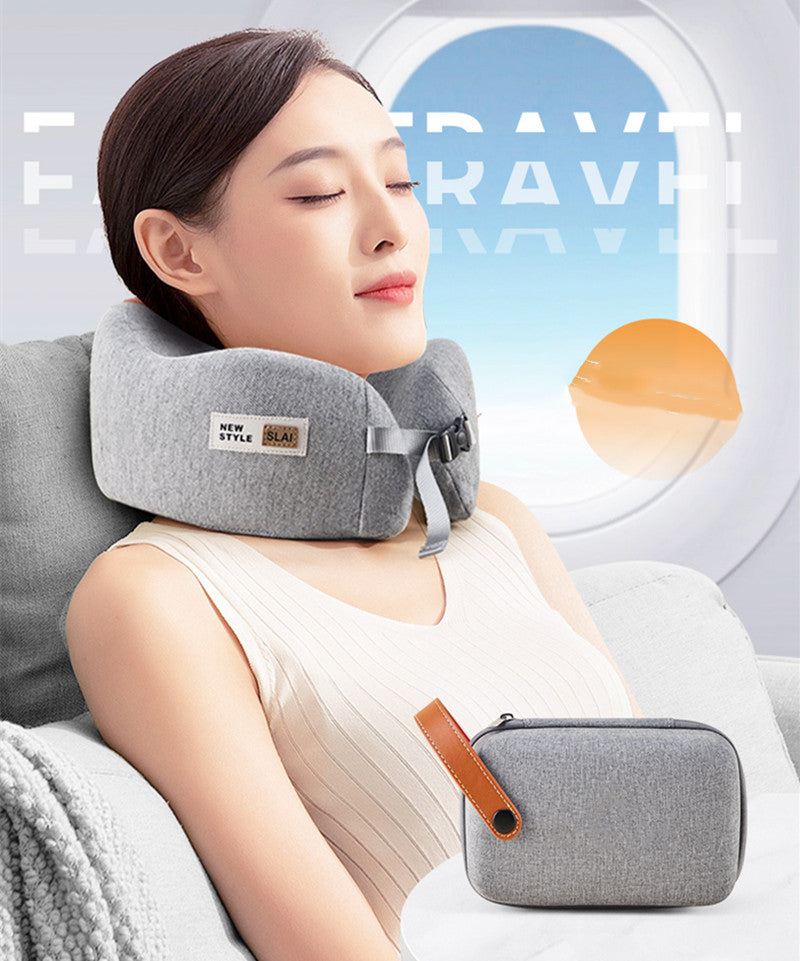 Avtoit | U-shaped Pillow Sleep Aid With Foldable Storage