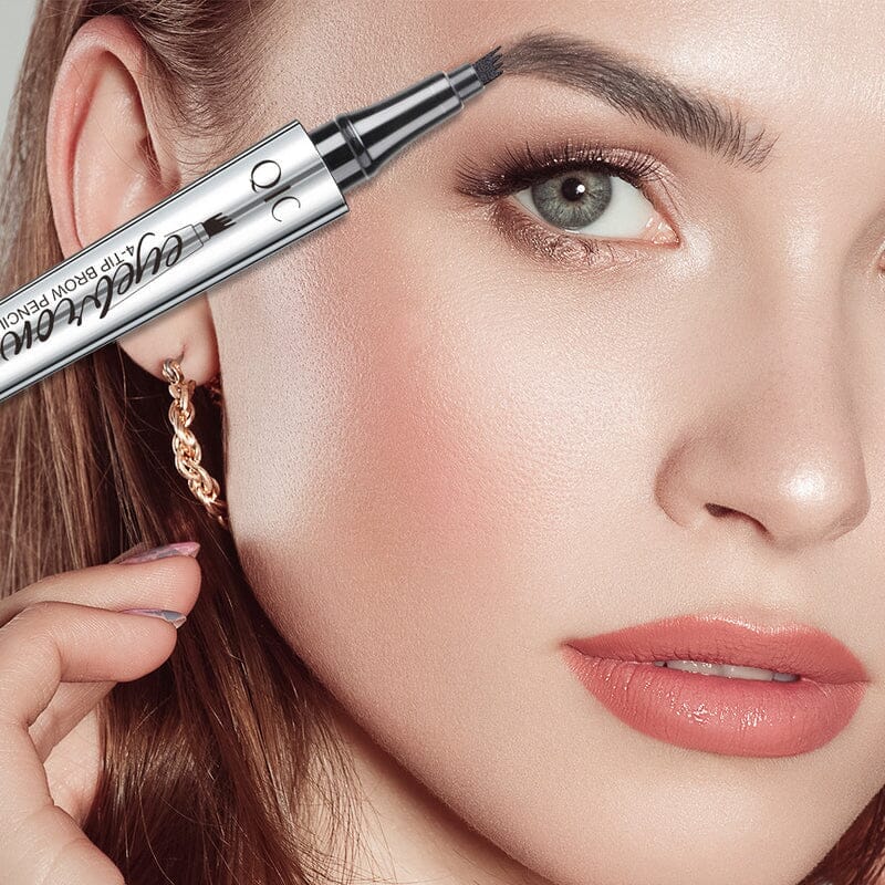 Avtoit | Waterproof 3D Microblading Eyebrow Pencil with 4 Fork Tips