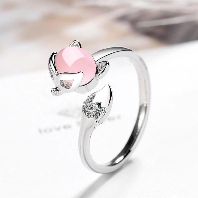 Avtoit | Rhinestone Fox Ring