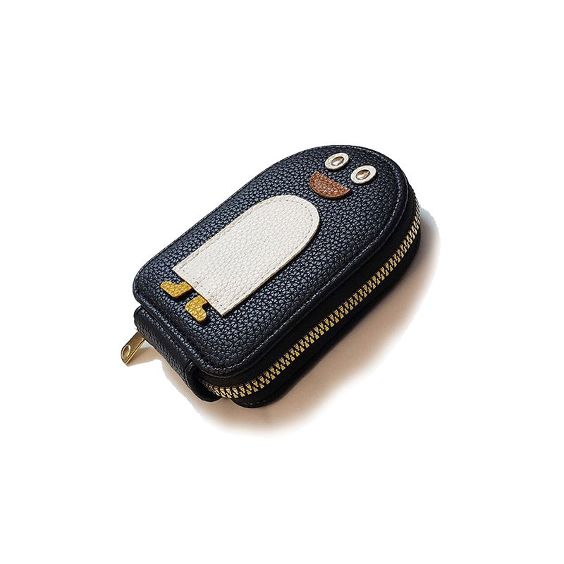 Avtoit | Cute Penguins PU Credit Card Coin Purse