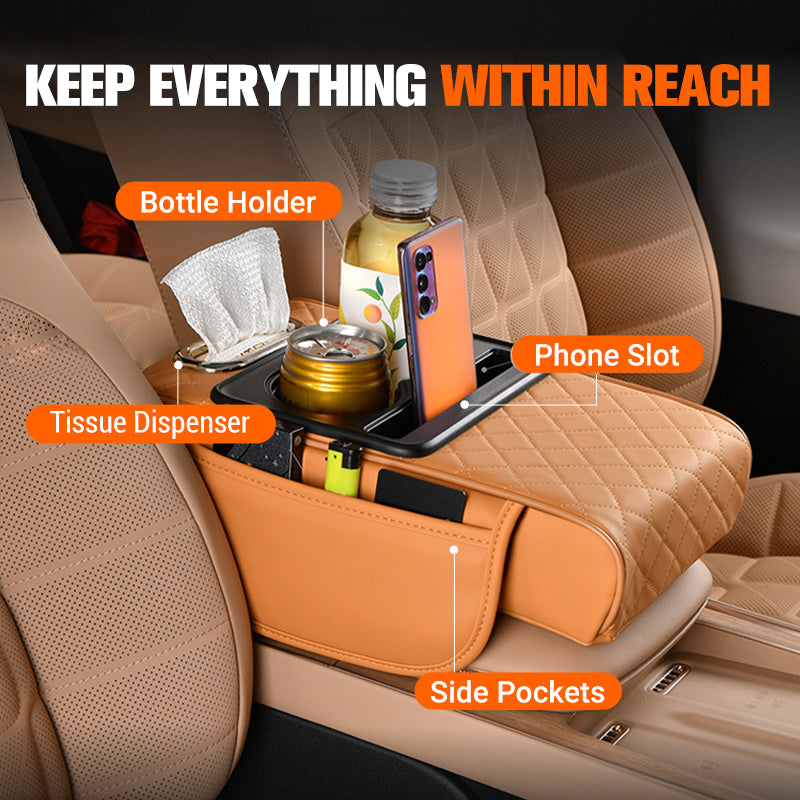 Avtoit | Integrated multifunctional riser cushion for car armrests under pressure