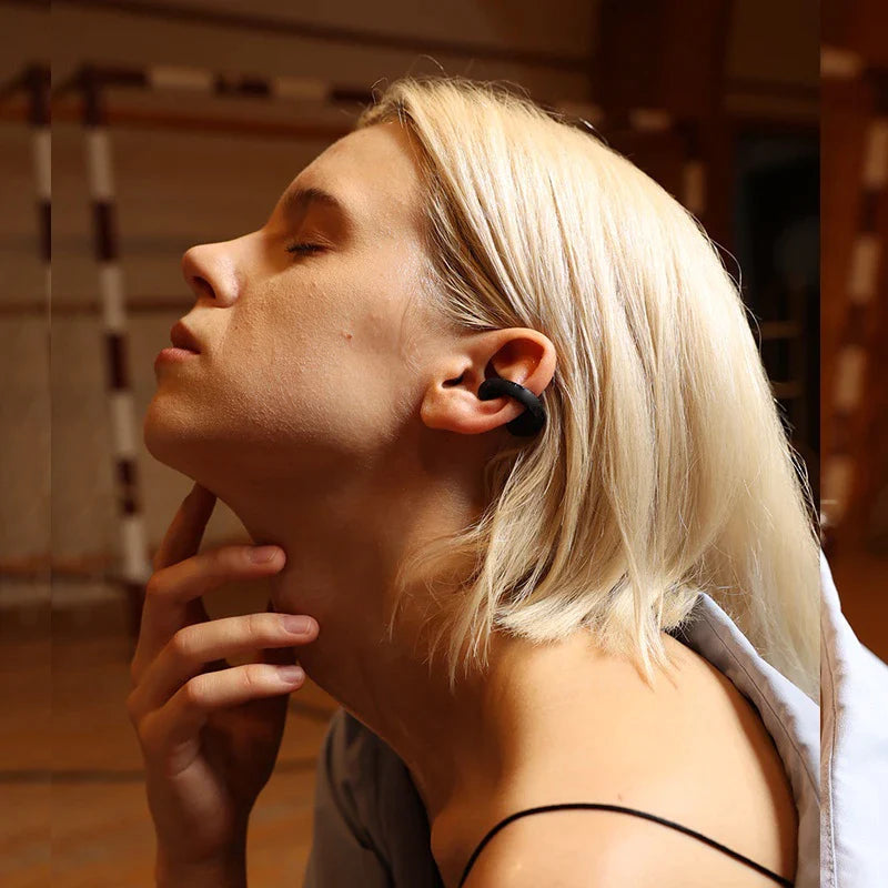 Waterproof Wireless Bluetooth Sport Headset with Secure Ear-Friendly Fit