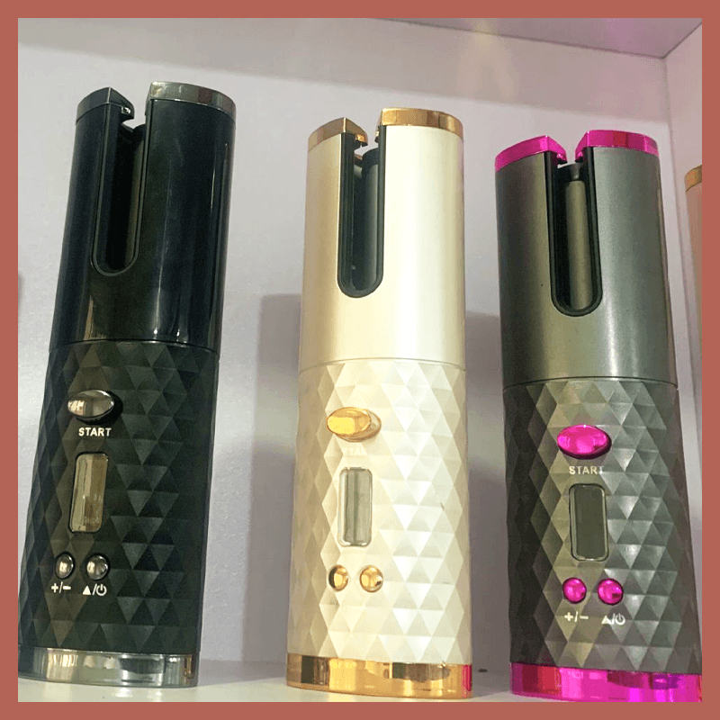 Avtoit | Cordless automatic rotating curling iron