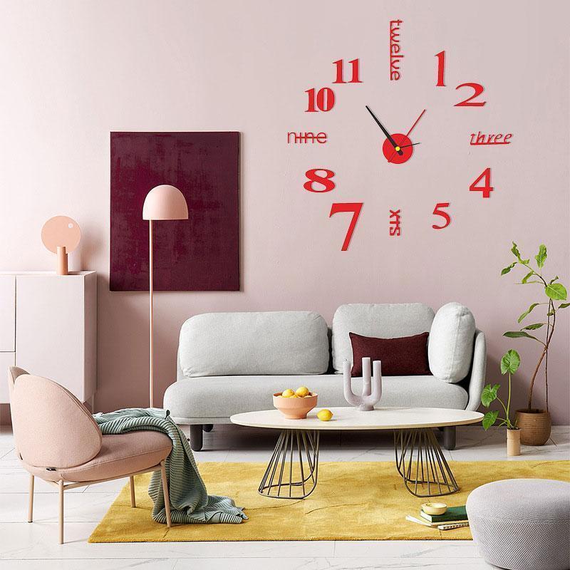 Avtoit | Modern DIY non-punch wall clock