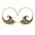 Avtoit | Vintage Peacock Tassel Earrings