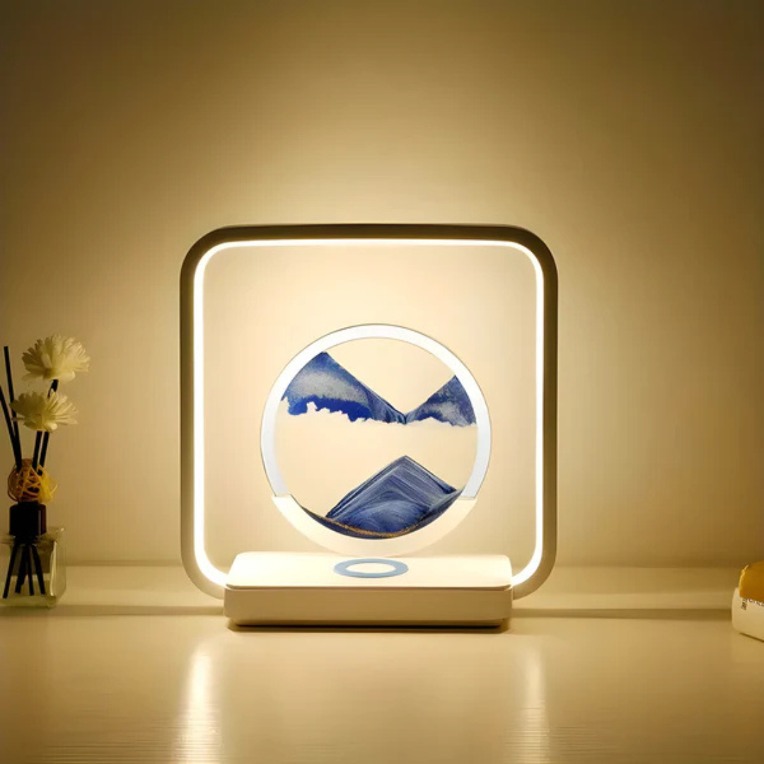 Avtoit | SandAura | 3D LED Night Lamp with Flowing Sand Art