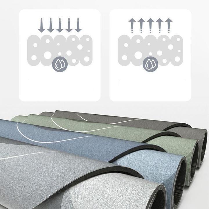 Avtoit | Absorbent Microfiber Bath Mat | Quick-Dry Soft Bathroom Rug for Shower & Bath Use