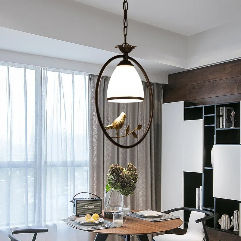 Avtoit | GlassAura | Modern chandelier made of glass & iron