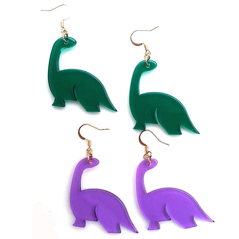 Avtoit | Acrylic Small Dinosaur Earrings