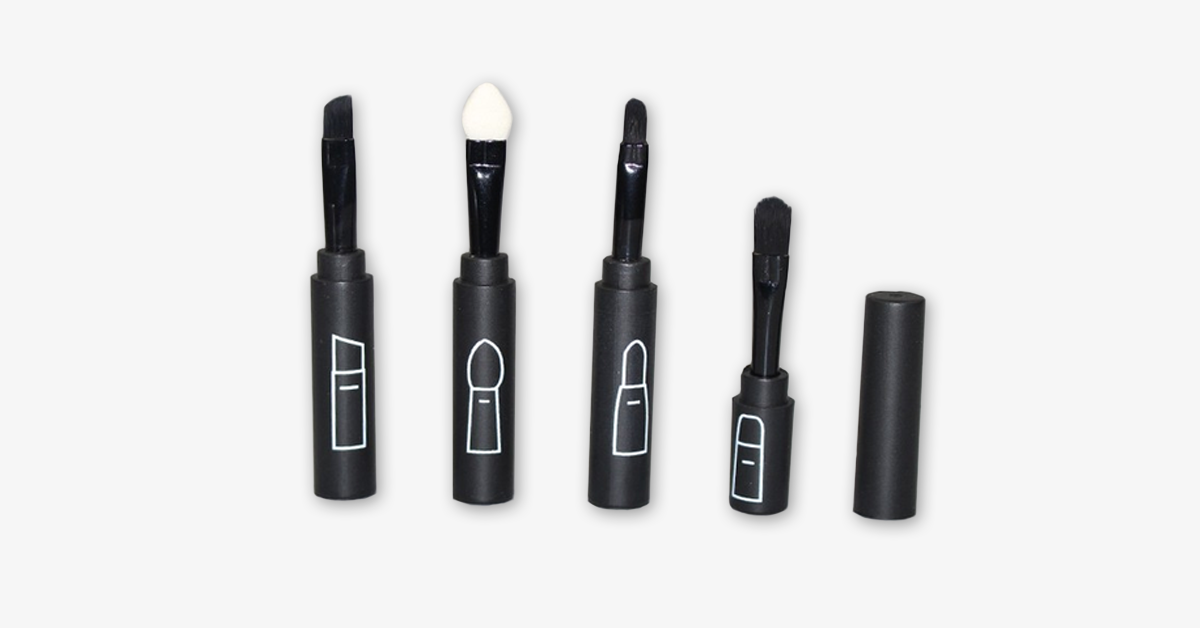 Avtoit | 4 in 1 Travel Brush Set