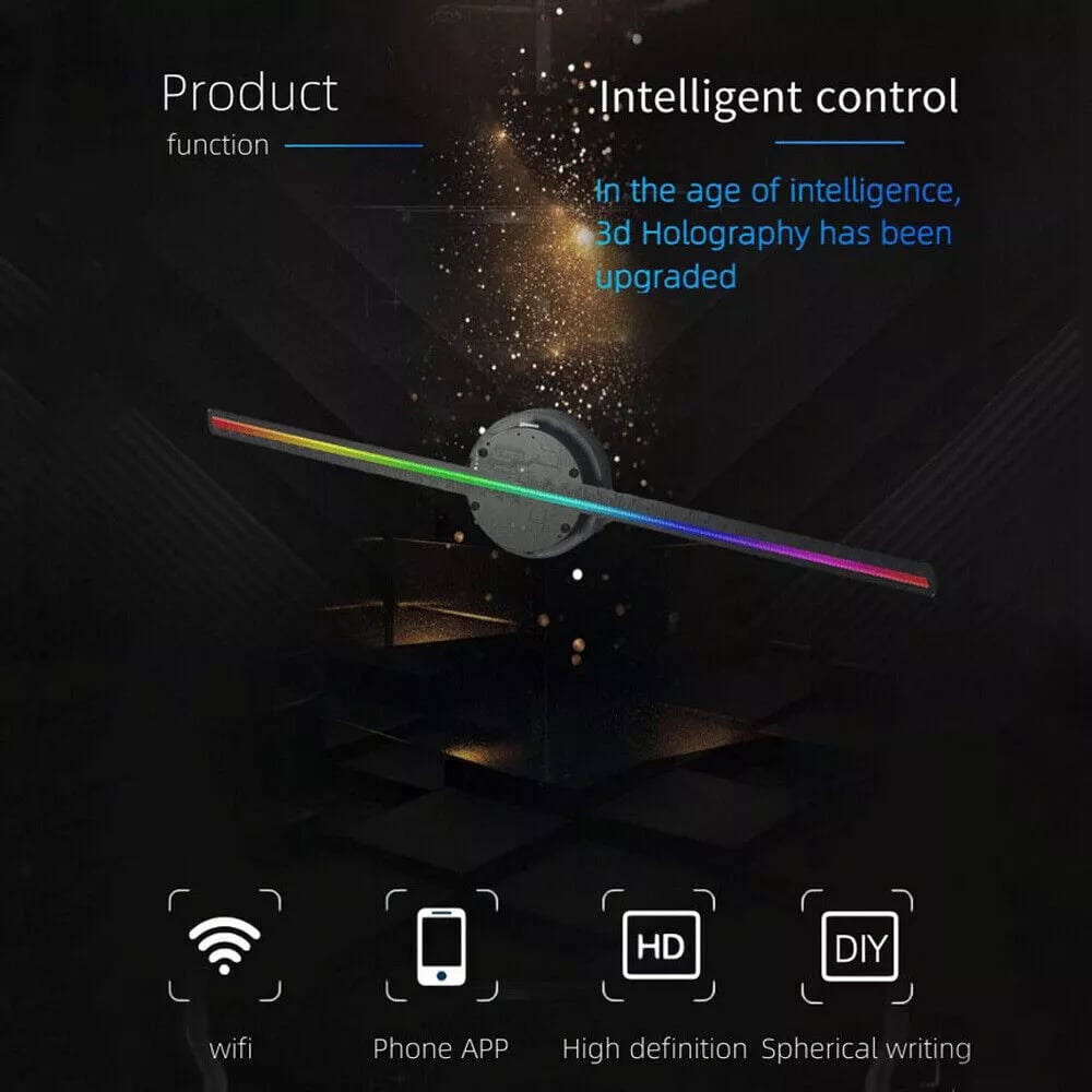 Avtoit | 3D Hologram LED Fan Projector