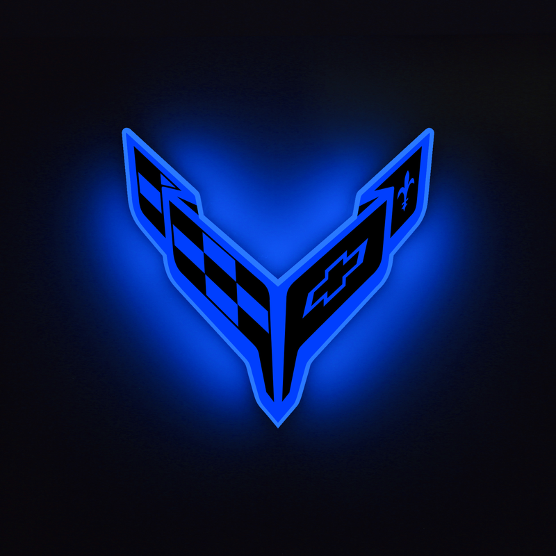 Corvette C7 Light Up Badge