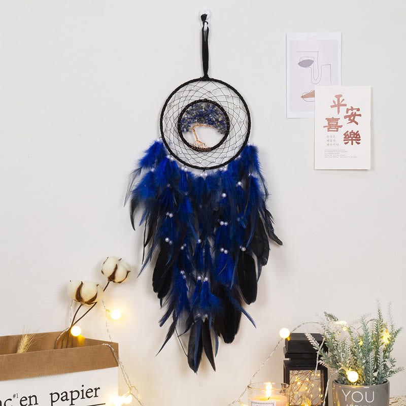 Avtoit | Crystal Tree of Life Feather Glow Dreamcatcher