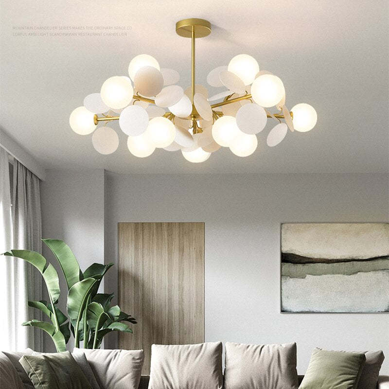 Avtoit | Flower Branch Chandelier Living Room