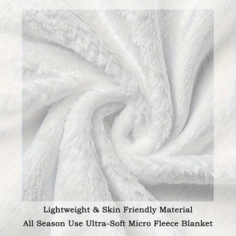 Avtoit | Soft fleece blanket with Eeyore design - Available in multiple sizes for all seasons