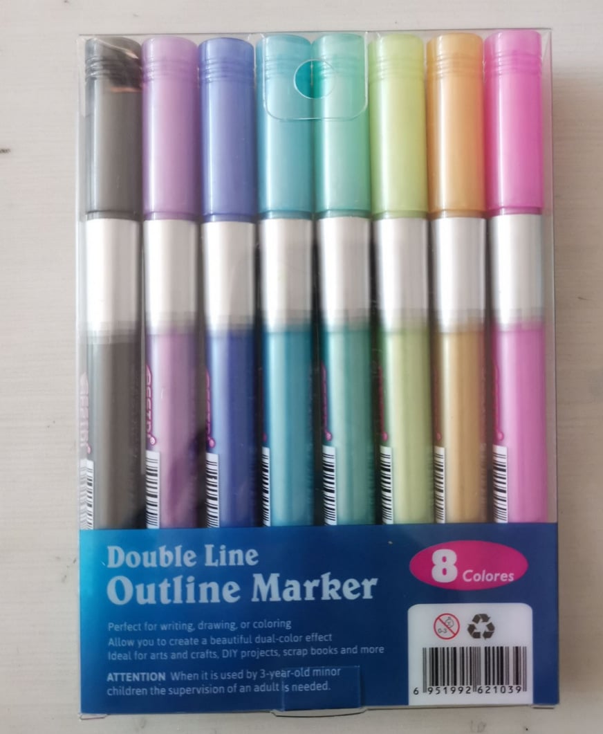 Avtoit | Metallic Marker Pens – Ideal for Cards, Hand Lettering & Crafting