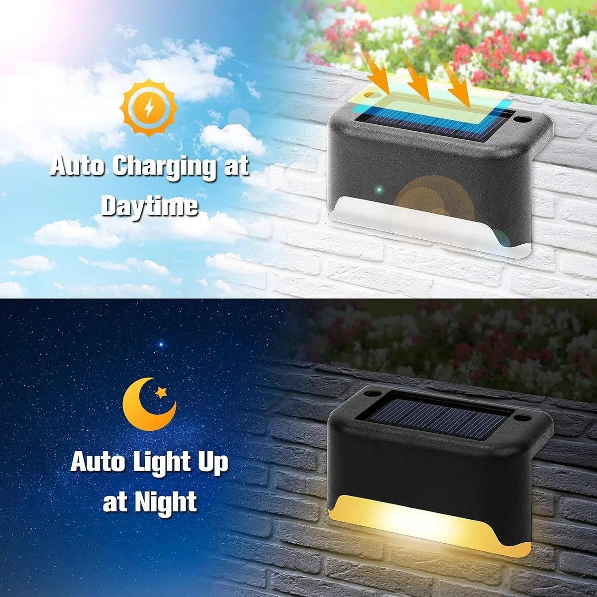 Avtoit | 4-Piece Solar Patio Lights – Weatherproof Outdoor Lighting