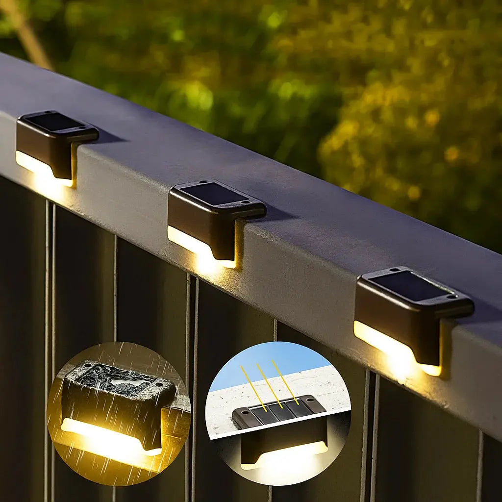 Avtoit | 4-Piece Solar Patio Lights – Weatherproof Outdoor Lighting