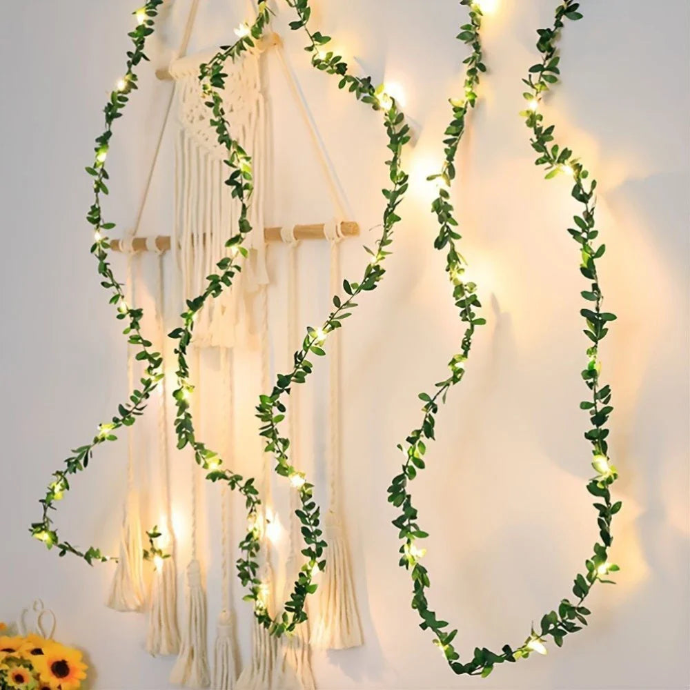 Avtoit | LED string lights with ivy vines – Decorative string lights for indoor and outdoor use